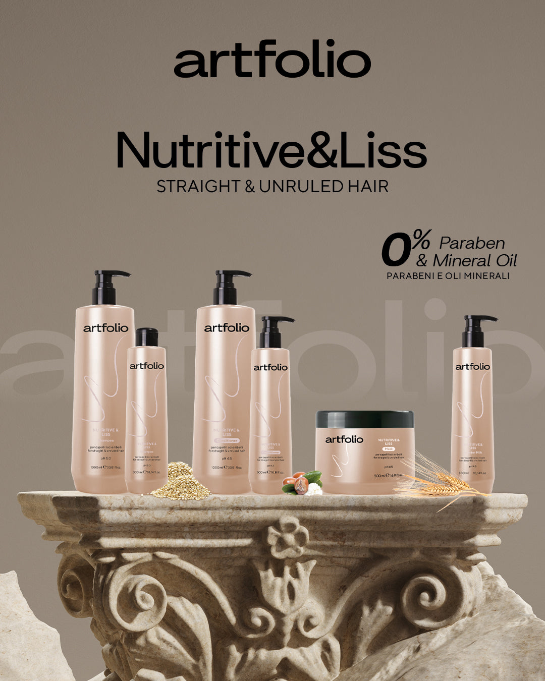 Șampon Nutritive&Liss - 300 ml