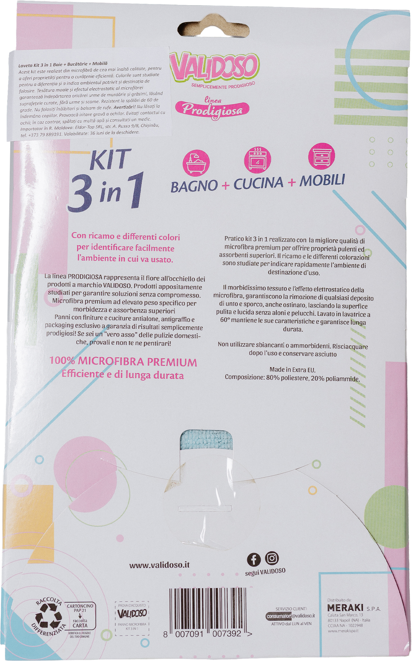 Lavetă - Kit 3 in 1