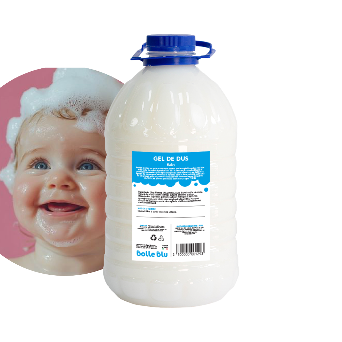 Testat Dermatologic - Baby Gel de Dus