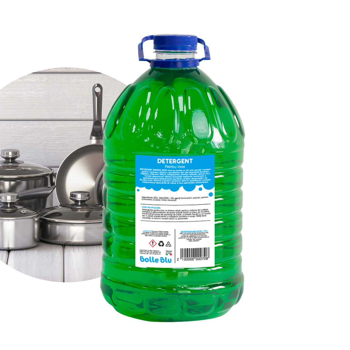 Detergent pentru Inox