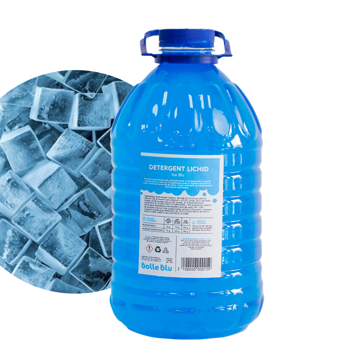 Detergent universal pentru haine colorate - Ice Blu