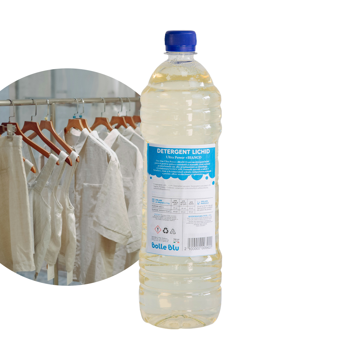 Detergent rufe DD Ultra Power + Bianco