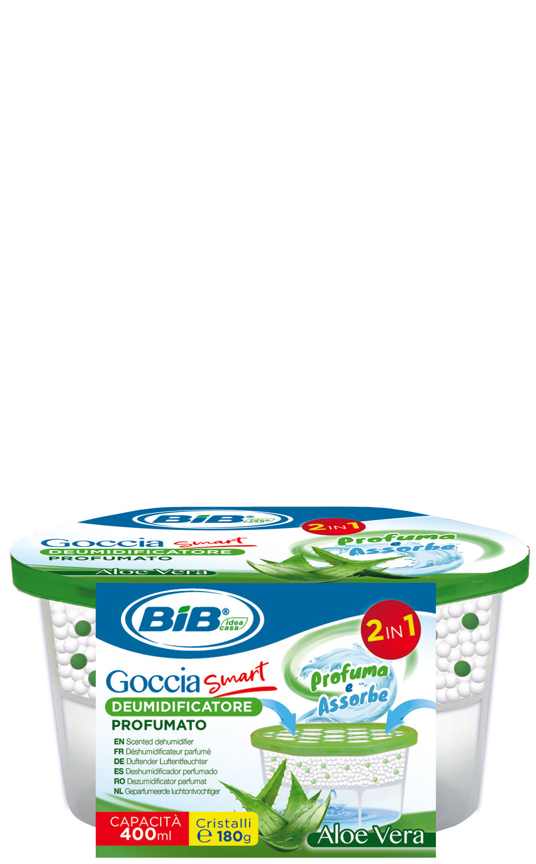 Dezumidificator parfumat Aloe - 400 ml