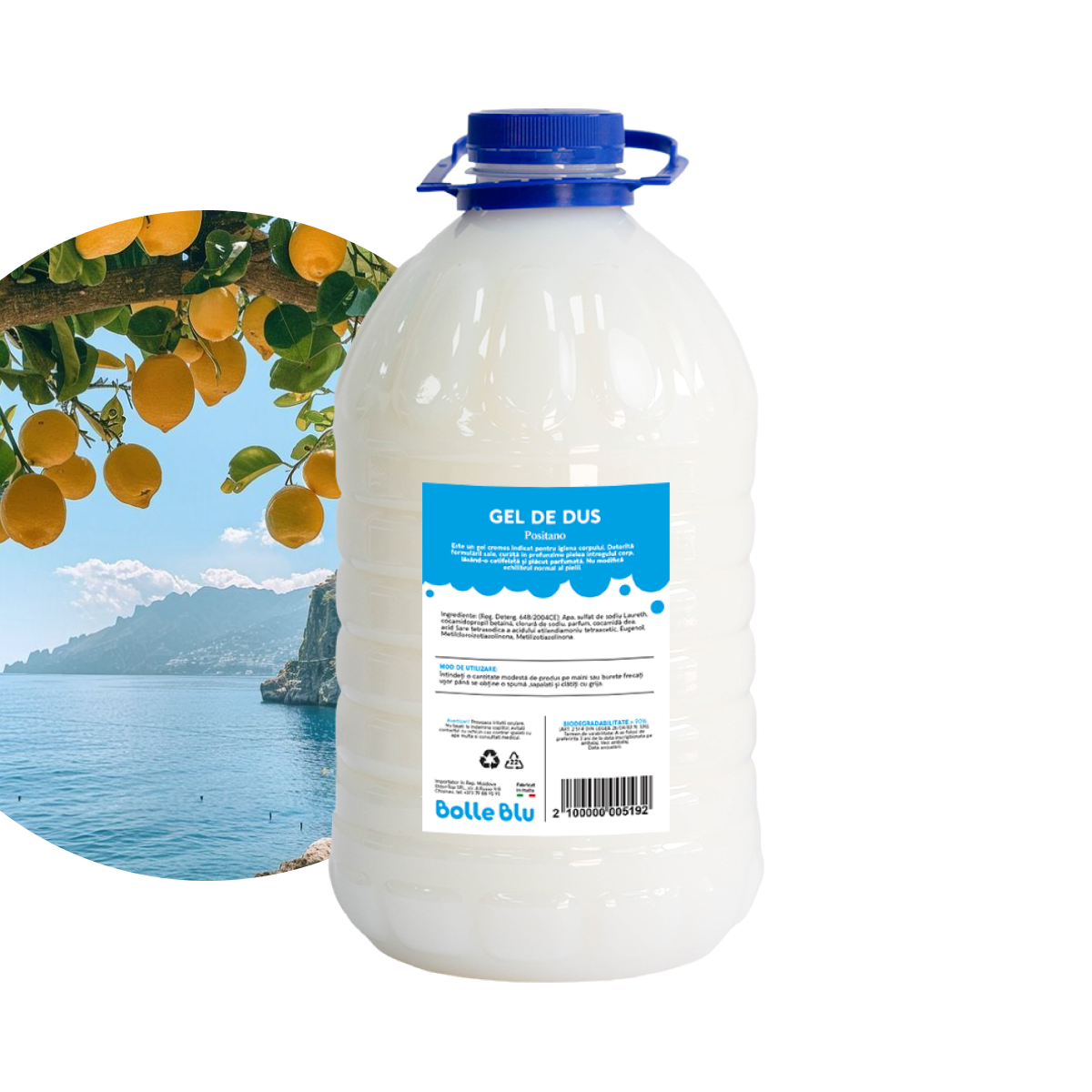 Testat dermatologic - Positano Gel de Dus