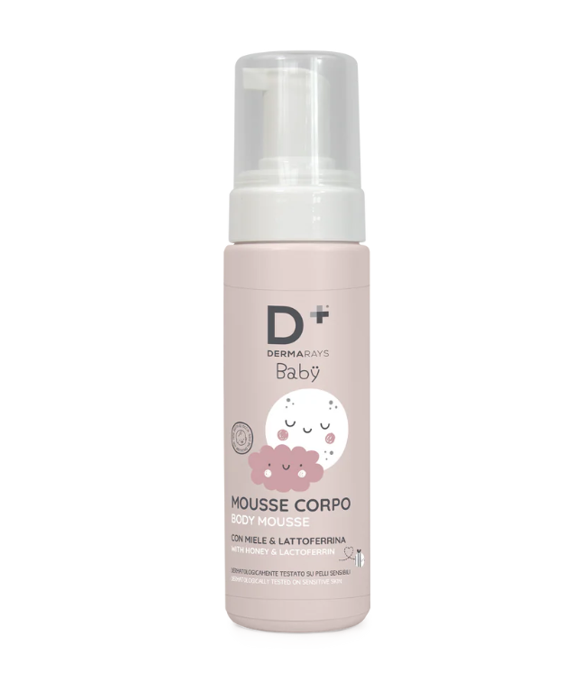 Spumă pentru corp 180 ml- Derma Rays Baby
