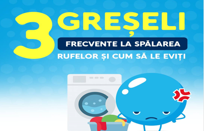 Cum să eviți cele mai frecvente 3 greșeli la spălarea rufelor – sfaturi de la Bolle Blu