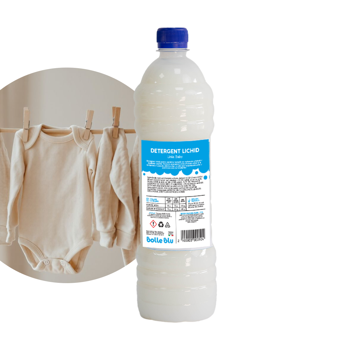 Detergent pentru rufe - Linia Baby