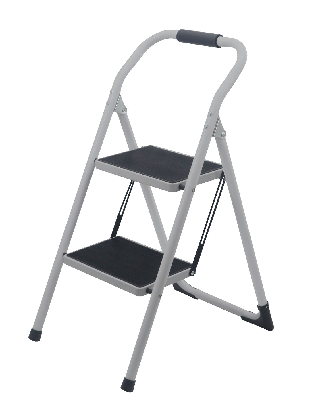 Scară pliabilă 2 trepte- Gri