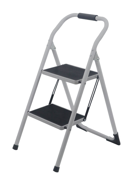 Scară pliabilă 2 trepte- Gri