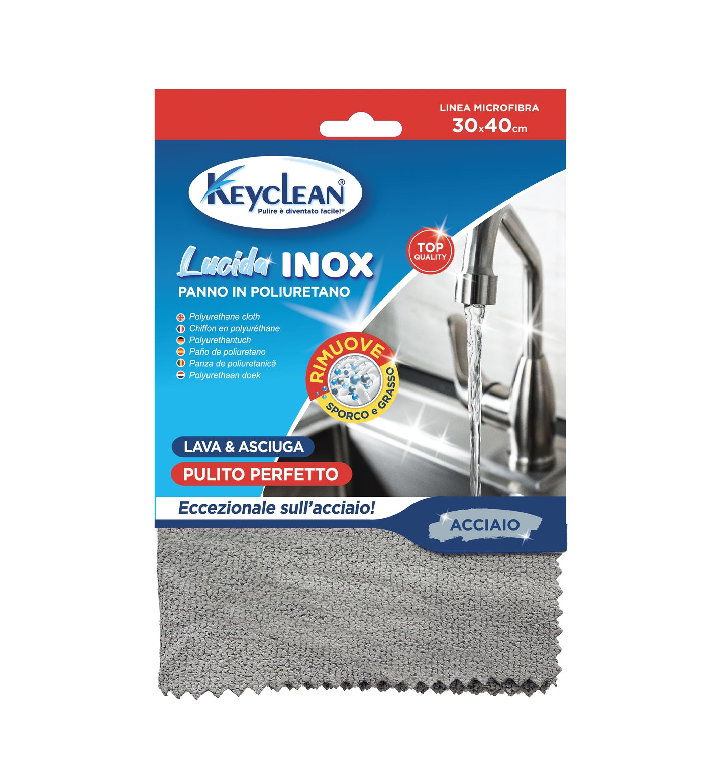 Lavetă pentru Inox 30x40