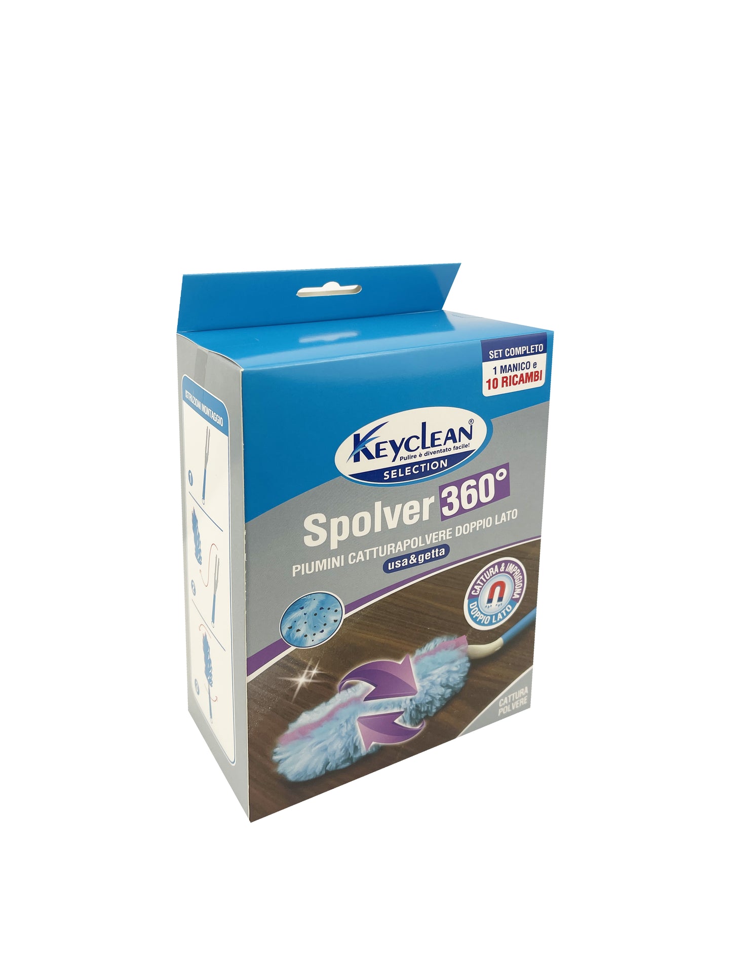 Pămătuf pentru praf 360 grade -10 buc