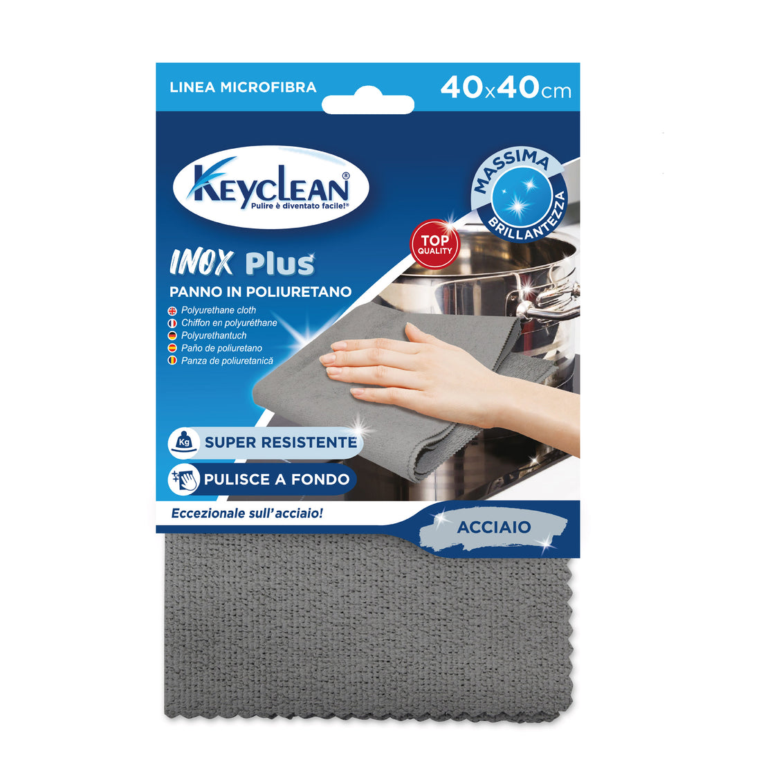 Lavetă pentru Inox 40x40