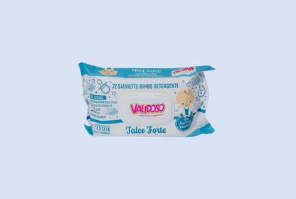 Șervețele umede Baby Talco Forte  – 72 bucăți
