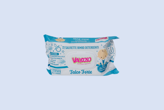 Șervețele umede Baby Talco Forte  – 72 bucăți