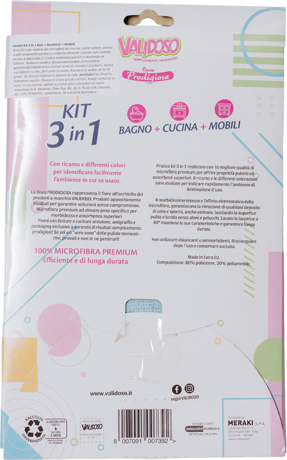 Lavetă - Kit 3 in 1