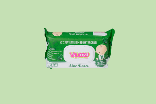 Șervețele umede Baby Aloe Vera – 72 bucăți