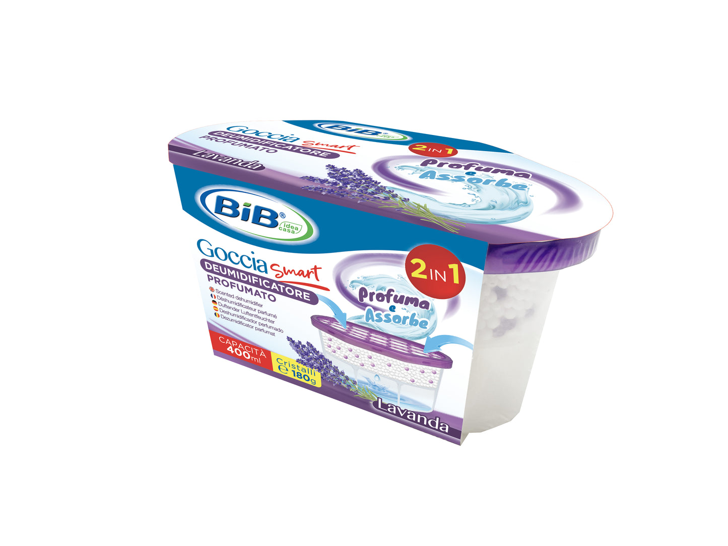 Dezumidificator parfumat Lavandă - 400 ml