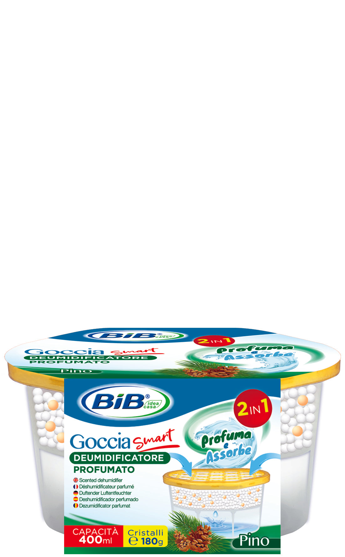 Dezumidificator parfumat Pin - 400 ml