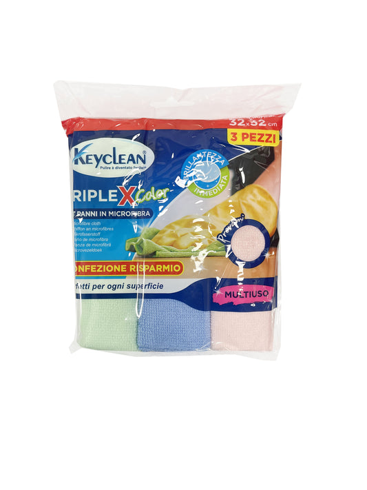 Lavetă din microfibră- 3 bucăți 32x32