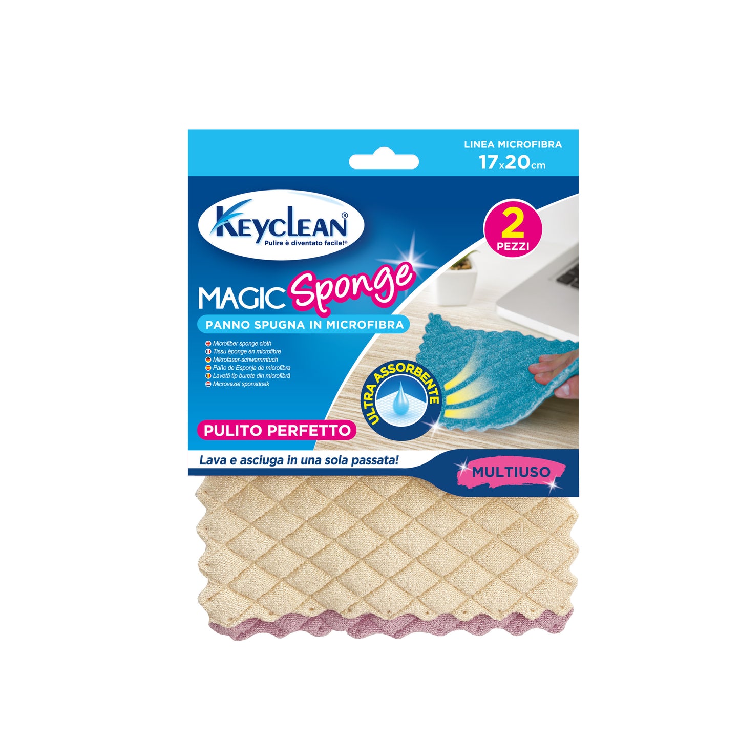 Lavetă absorbantă microfibră 17x20