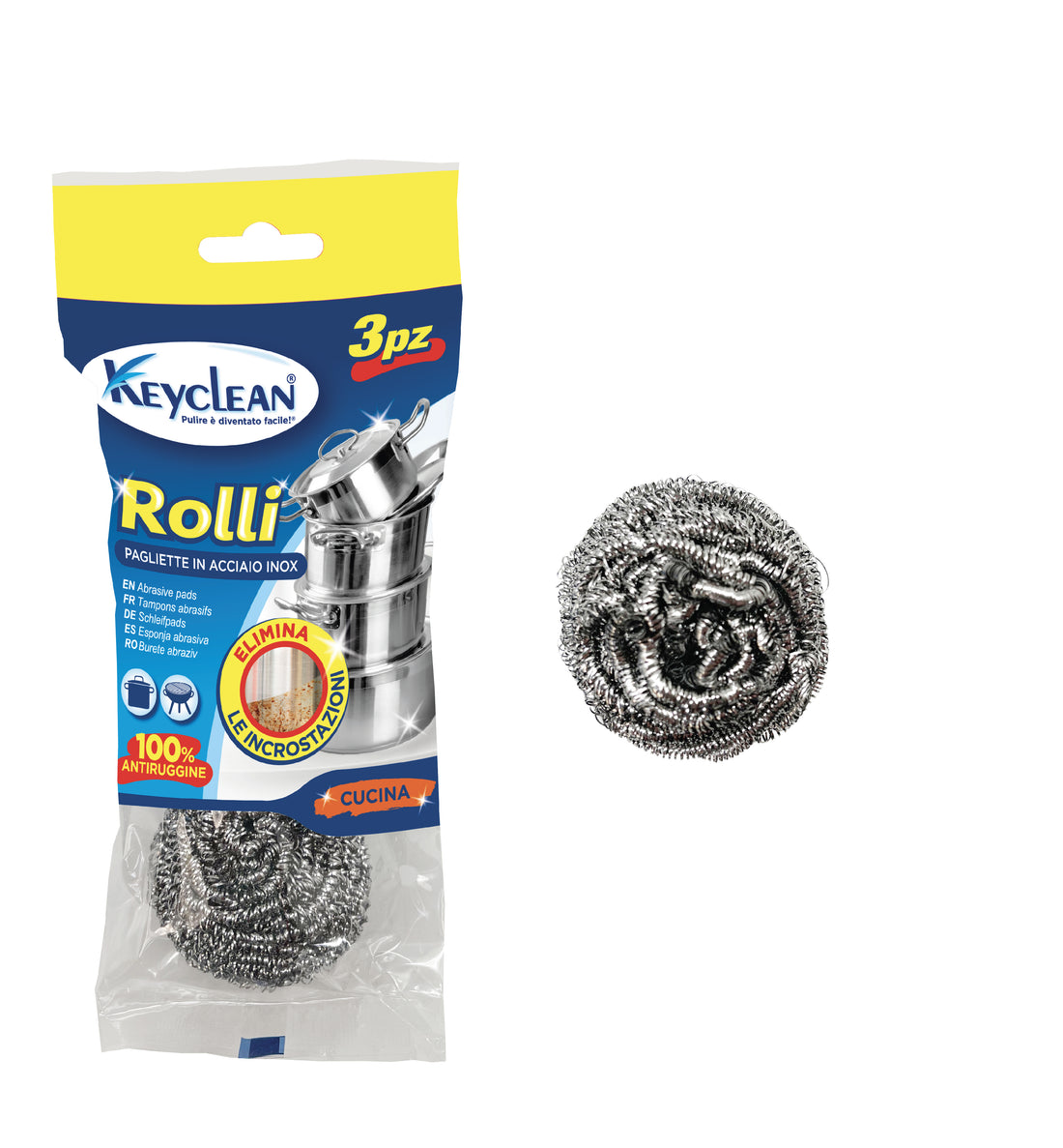 Burete metalic 3 buc